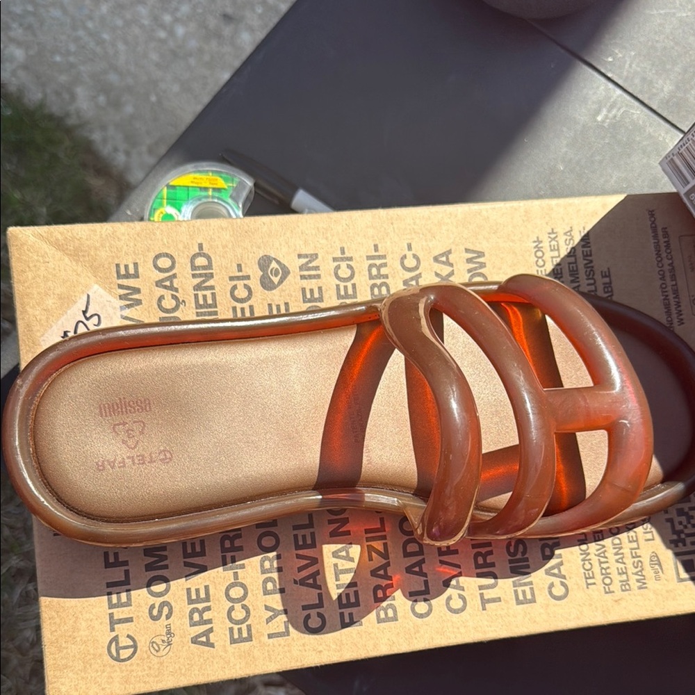 Telfar Women's Brown Slide Sandals